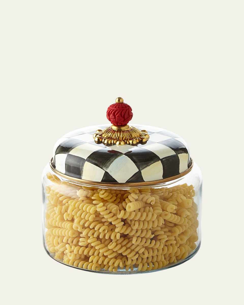 Small Courtly Check Canister